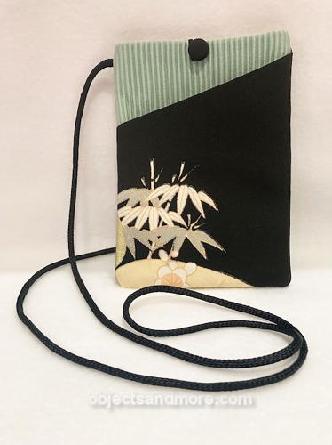 Kimono Phone Bag Bamboo by THERESA GALLUP